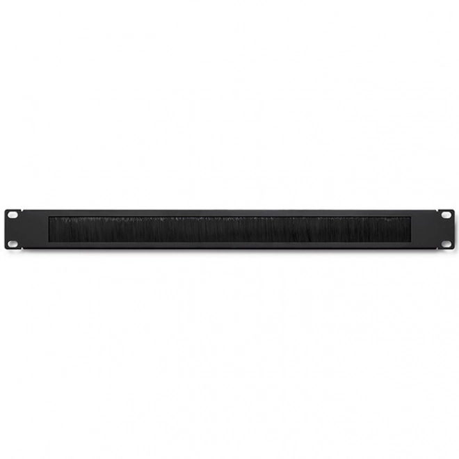 QOLTEC panou cu perii pentru rack de 19″, 1U