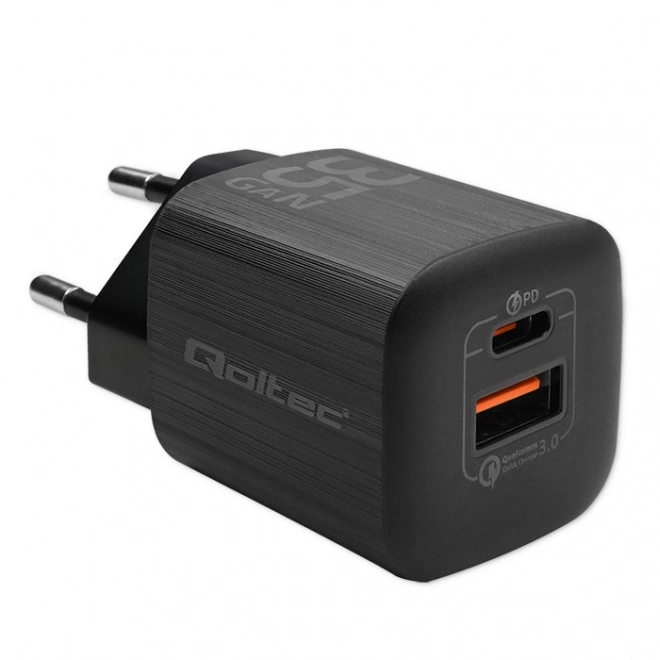 Încărcător Ultra Rapid 35W cu Tehnologie GaN, Qoltec