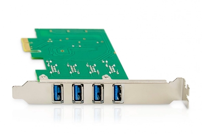 Controler cu 4 porturi USB 3.0 PCI Express profil redus