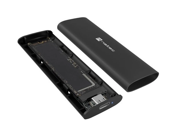 Carcasa SSD externă Natec Rhino M.2 NVMe USB-C 3.1 Gen 2