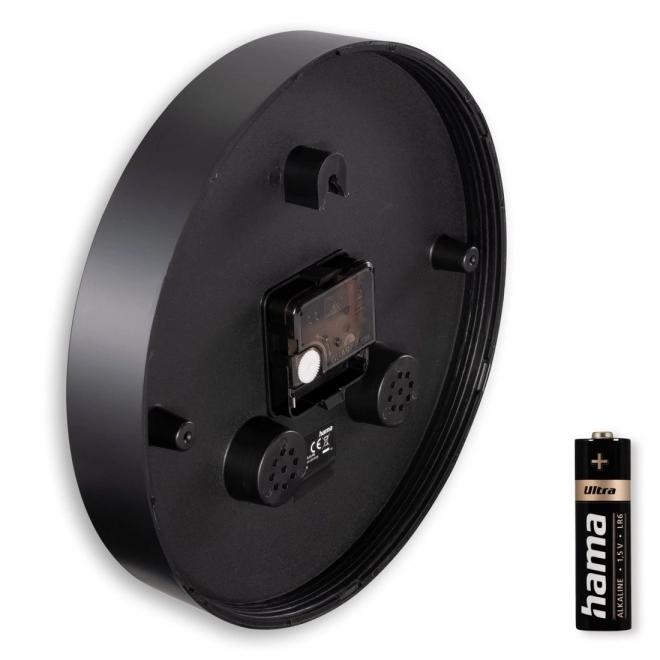 Ceas de perete Elba 25 cm negru