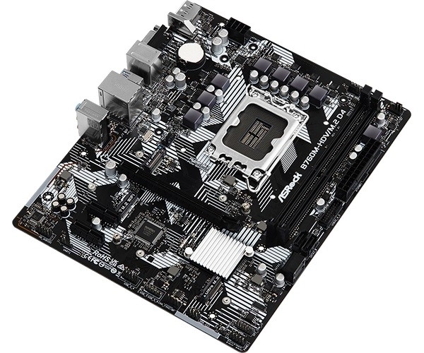 Placă de bază B760M HDV M.2 DDR4 compatibilitate Intel