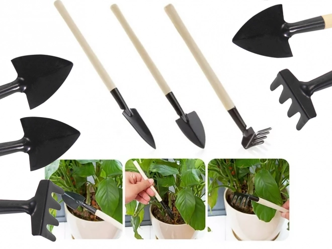 Set de unelte de grădinărit pentru transplantare pentru ghivece