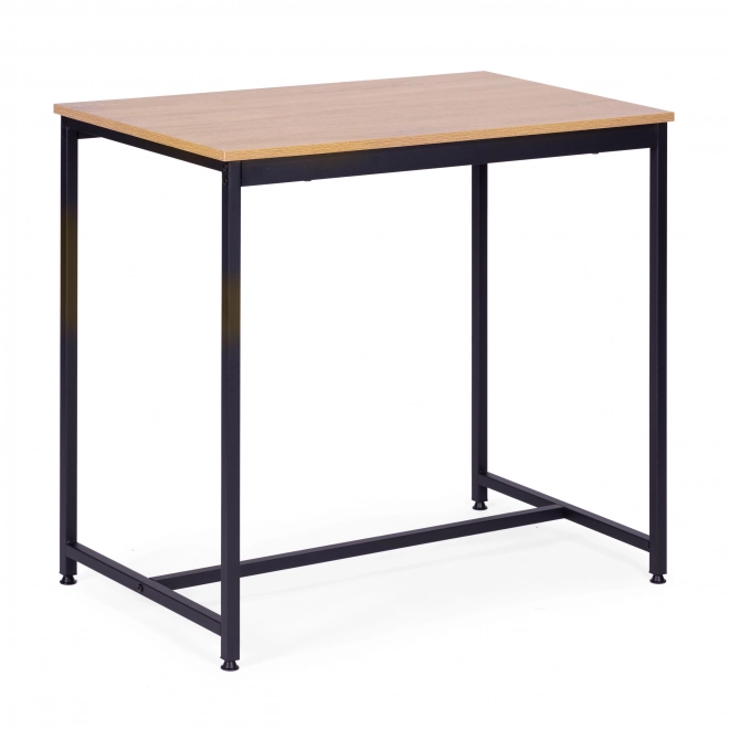 Set de mobilier: masă și 2 scaune din metal și MDF