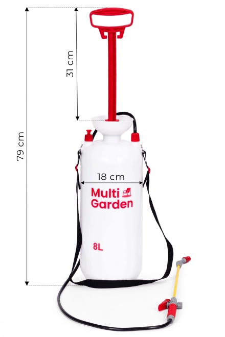 Pulverizator de presiune pentru grădină 8L Multigarden
