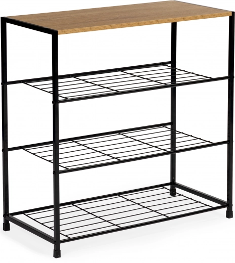 Trei grătare metalice pentru până la 12 perechi de pantofi