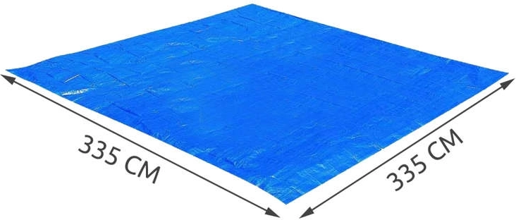 Dimensiune generoasă 335 × 335 cm