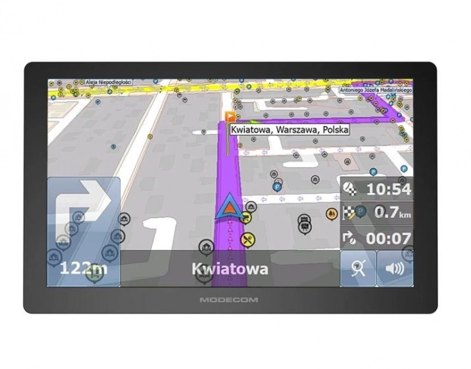 Navigație auto cu ecran de 9 inci și hărți MapFactor Europa