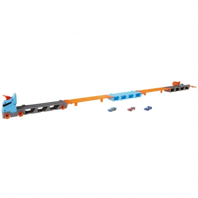 Hot Wheels transportor de curse 2 în 1
