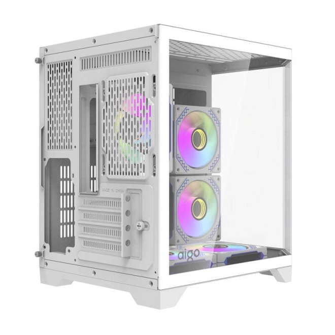 Carcasă Pc Darkflash Ft350 Cu 5 Ventilatoare ARGB Alb