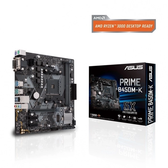 Placă de bază AMD AM4 mATX cu iluminare LED