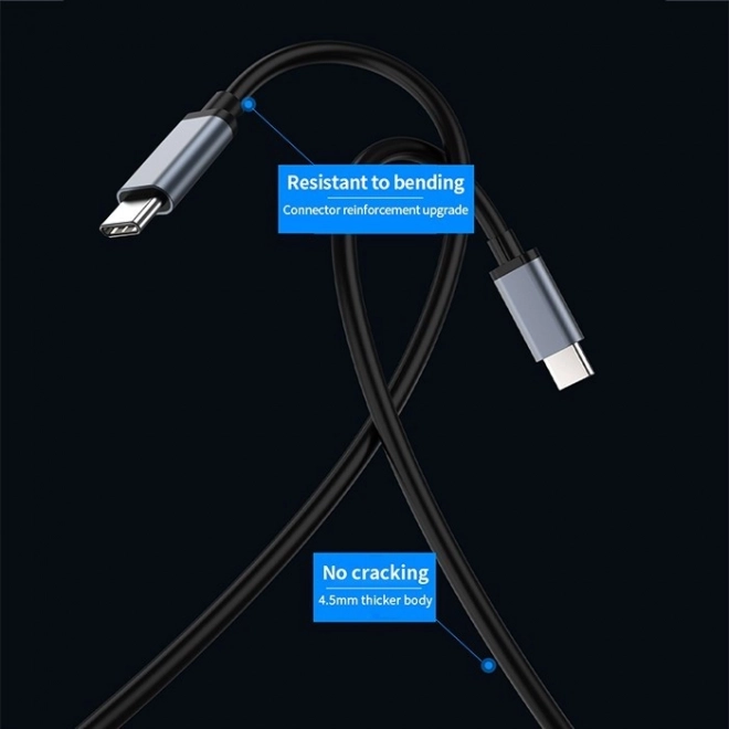 Hub USB-C 4 în 1 de la Qoltec
