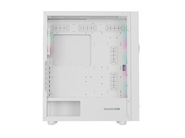 Carcasă pc Genesis Diaxid 605 ARGB Midi Tower Alb