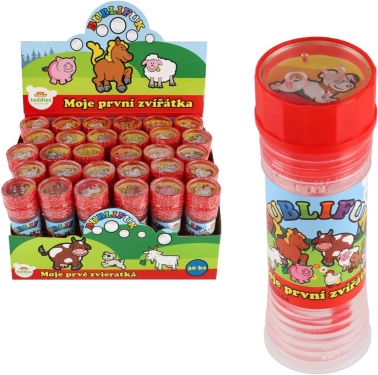 Baloane de săpun Animăluțele mele preferate 50 ml, 30 bucăți în cutie