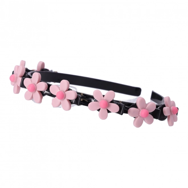 Bentita cu agrafe de păr - model floral IV