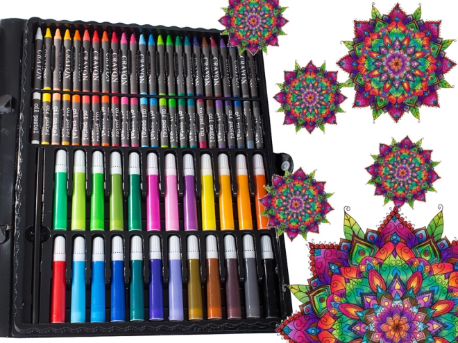 Paletă bogată de culori pentru proiecte creative