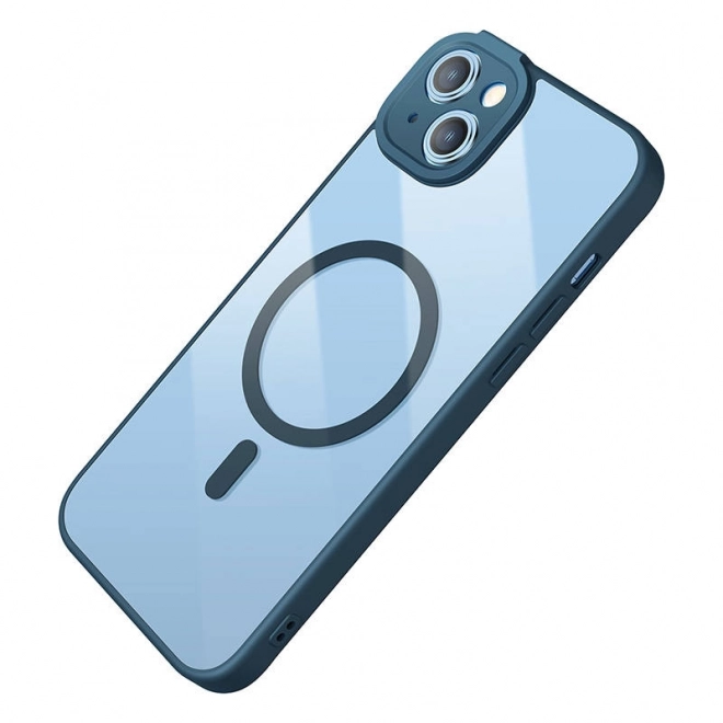 Carcasă magnetică și sticlă temperată Baseus pentru iPhone 14 Plus