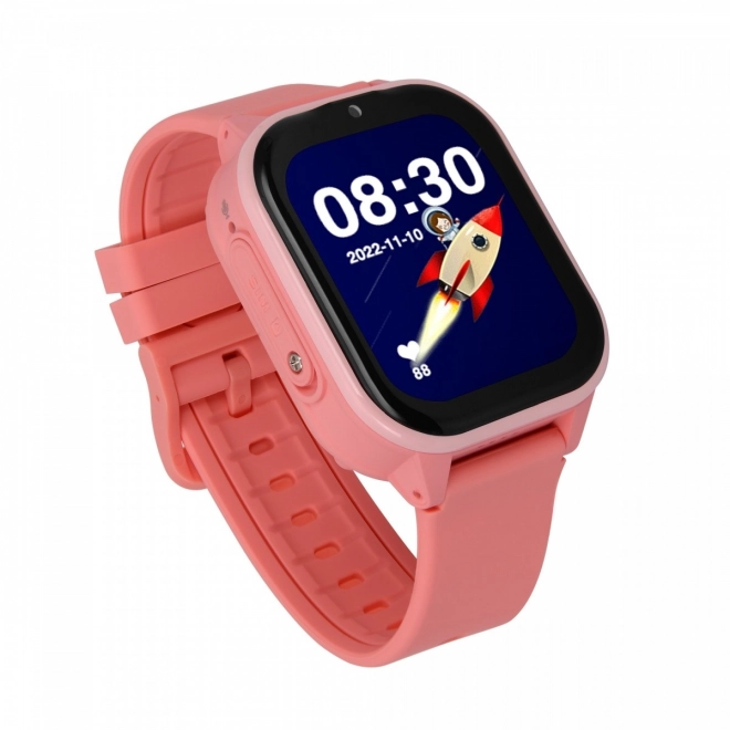 Smartwatch copii cu 4G Roz