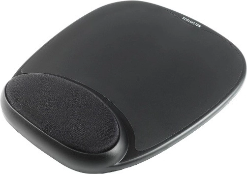 Suport ergonomic cu gel pentru mouse negru