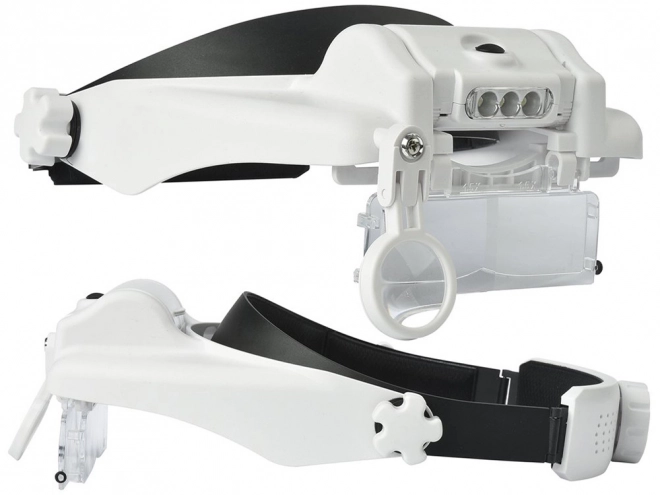 Ochelari cu far 3 LED lentile 13x