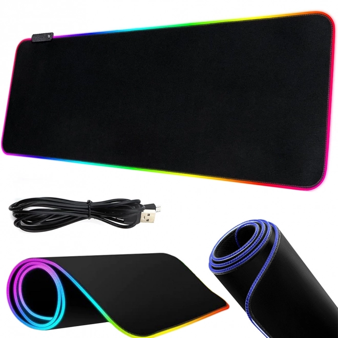Mouse pad pentru gaming LED RGB XXL