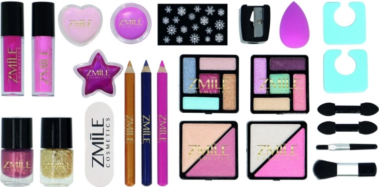 Set complet pentru ochi, buze și unghii