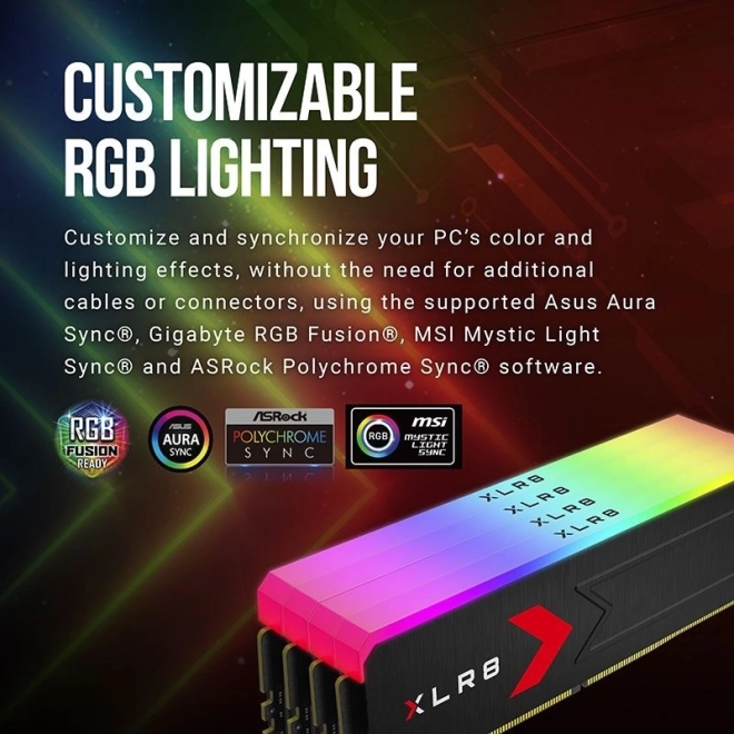 Memorie RAM DDR5 32GB 6000 MHz EPIC-X RGB PNY XLR8 Gaming