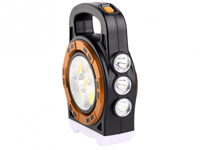 Lampa solară portabilă LED reîncărcabilă cu funcție de powerbank