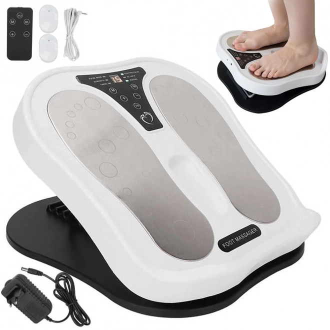 Aparat de masaj pentru picioare cu electrostimulare