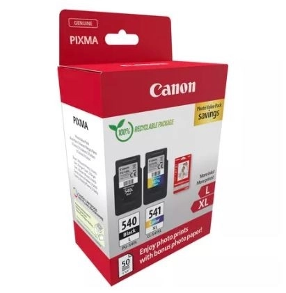 Set Cartușe Canon PG-540L/CL-541XL cu Hârtie Foto