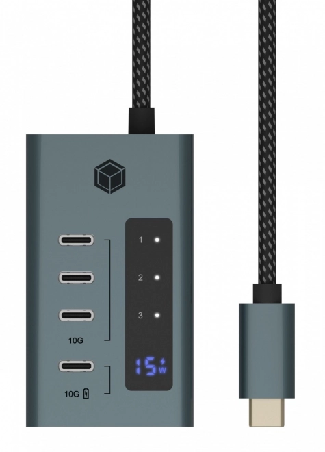 Hub 4 porturi cu alimentare 24W