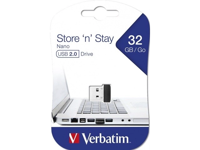 Pendrive Verbatim Nano de 32GB USB 2.0