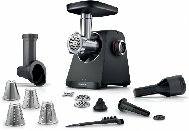 Masină de măcinat carne MultiPower Seria 4, 1900 W, Negru