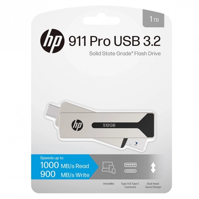 Pendrive HP Pro 1TB cu conector USB-C/A 3.2