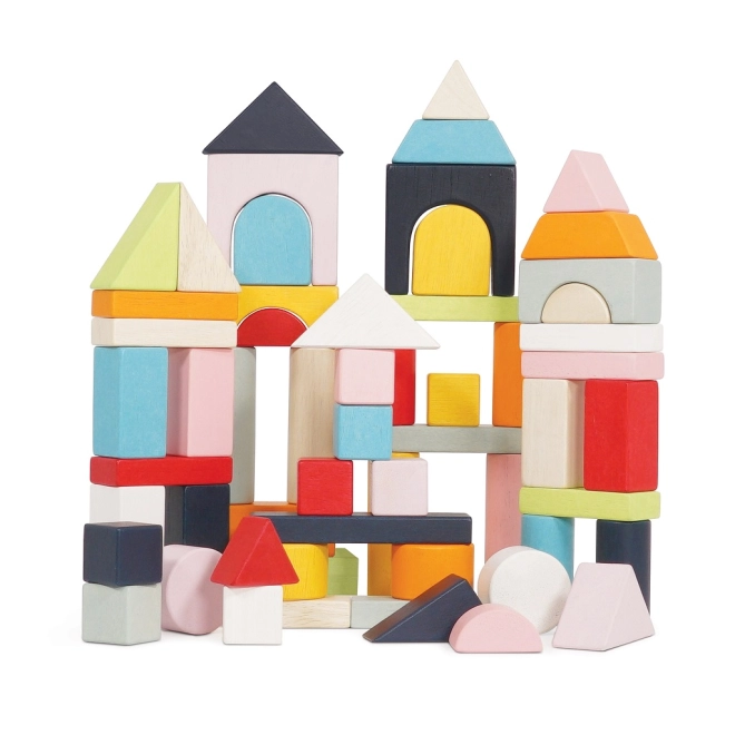 Construcții creative din 60 de forme colorate