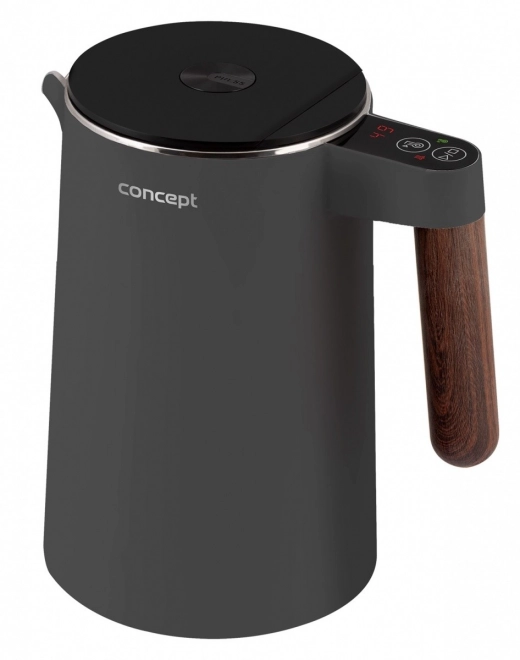 Cana electrica Norwood 1.5l, gri închis