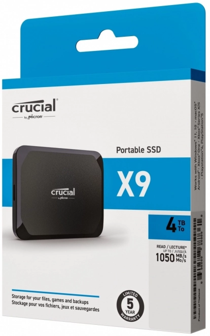 Dysk SSD portabil Crucial