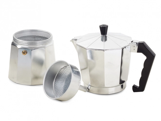 Aparat de cafea din aluminiu pentru 3 cești