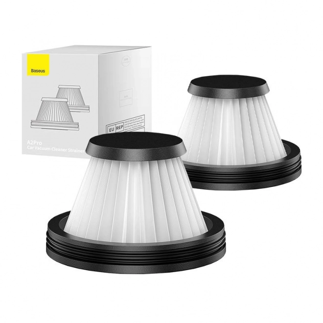 Filtre HEPA pentru aspirator auto Baseus A2Pro set 2 piese negre