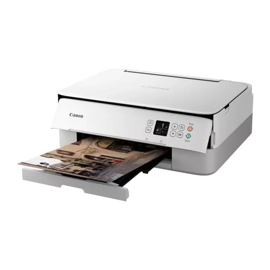Imprimantă cu jet de cerneală multifuncțională Canon PIXMA TS5351i albă