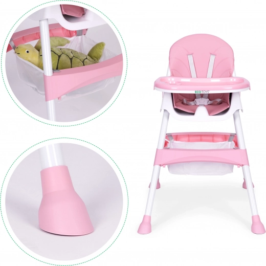 Coș de depozitare și construcție pliabilă