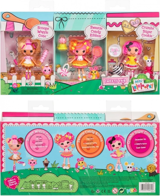 Set Mini Lalaloopsy păpuși