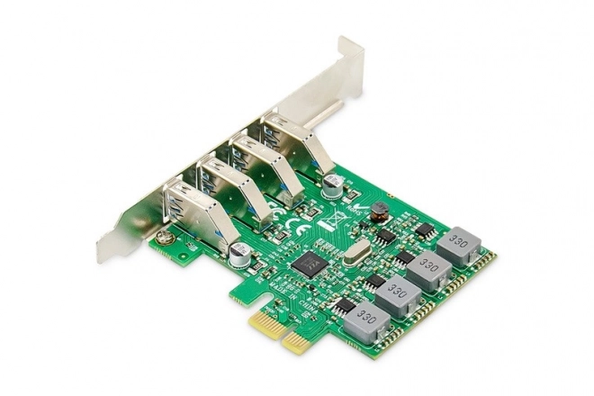 Controler cu 4 porturi USB 3.0 PCI Express profil redus