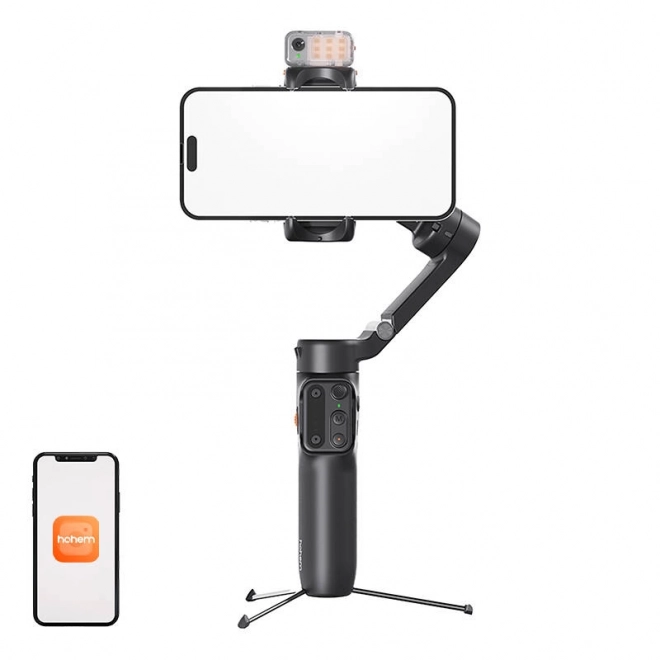 Gimbal pentru telefoane Hohem isteady V3 kit negru