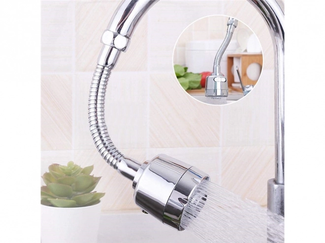 Perlator extensibil pentru baterie 360°