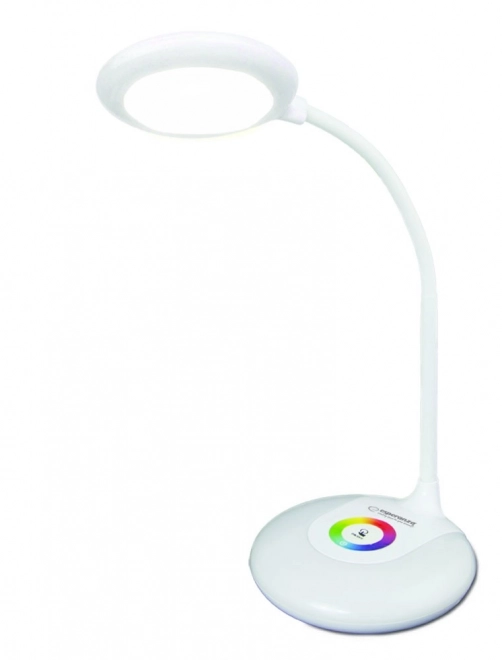 Lampă de birou LED cu iluminare de noapte RGB