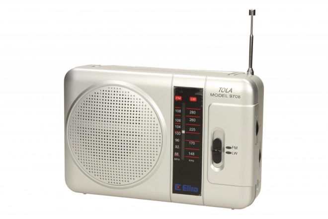 Radio portabil cu unde lungi și FM