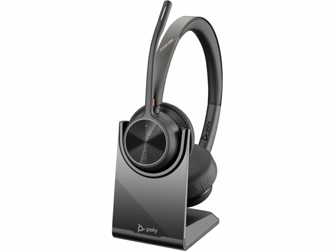 Căști wireless Poly Voyager 4300 UC cu încărcător