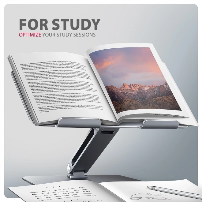 Suport pentru laptop AXAGON STND-LQ din aluminiu, 10-16", unghi ajustabil