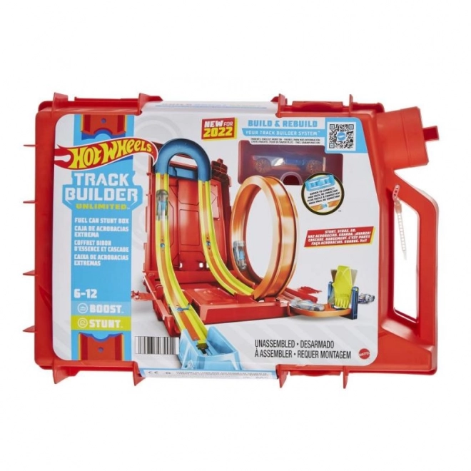 Hot Wheels Set de Piste cu Canistră Cascadorii